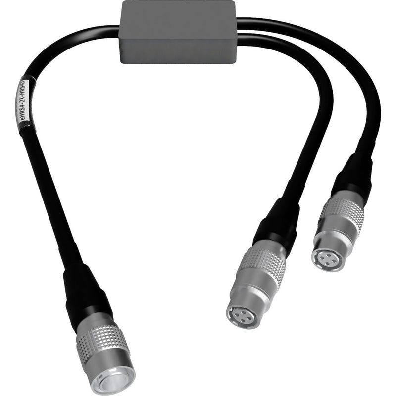 AUDIOROOT 4-Pin Hirose Male to Dual 4-Pin Female