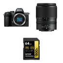 Nikon Z50 II Mirrorless Camera with 18-140mm f/3.5-6.3 Lens and Basic Bundle