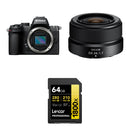 Nikon Z50 II Mirrorless Camera with 24mm f/1.7 Lens and Basic Bundle
