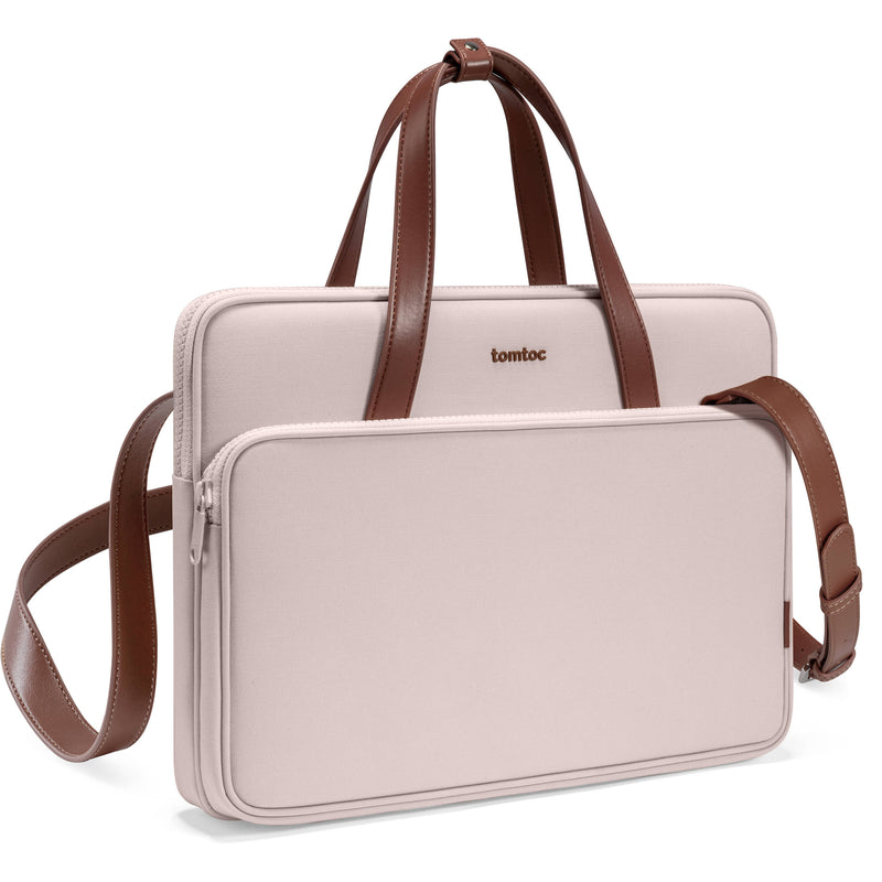 tomtoc Versatile-A12 13.5" Laptop Shoulder Bag (Pink)