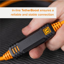 Tether Tools TetherPro Optima 10G Starter Tethering Kit (15', High-Visibility Orange)
