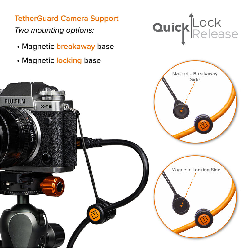 Tether Tools TetherPro Optima 10G Starter Tethering Kit (15', Non-Reflective Black)