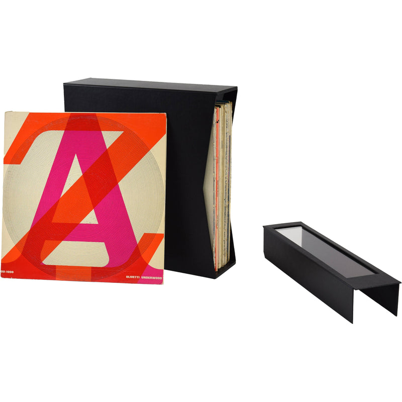 Archival Methods Vinyl Record Storage Box (Clear Acrylic Front)
