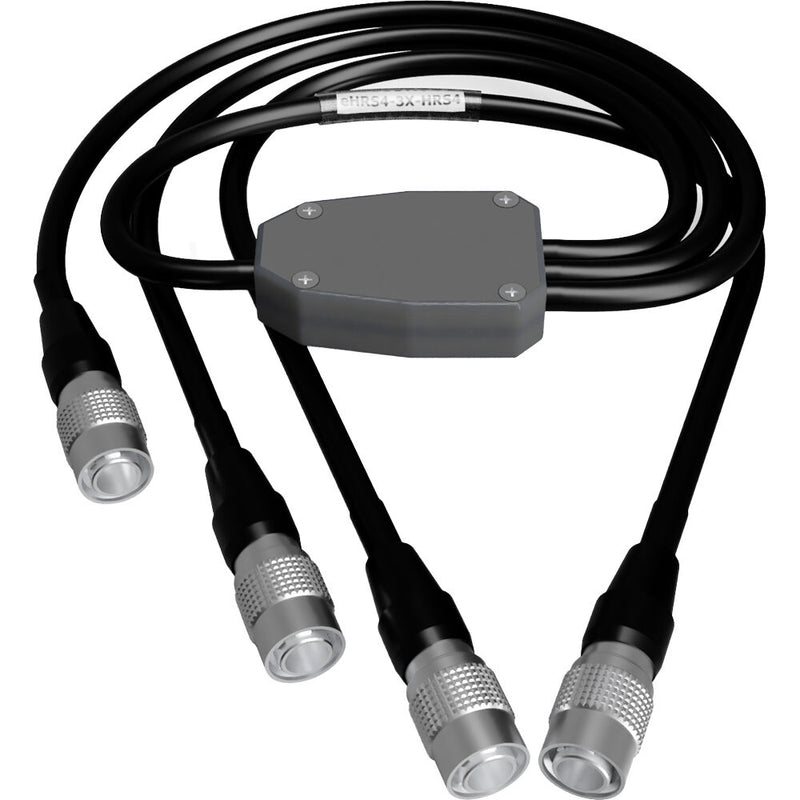 AUDIOROOT 4-Pin Hirose Male to Triple 4-Pin Male