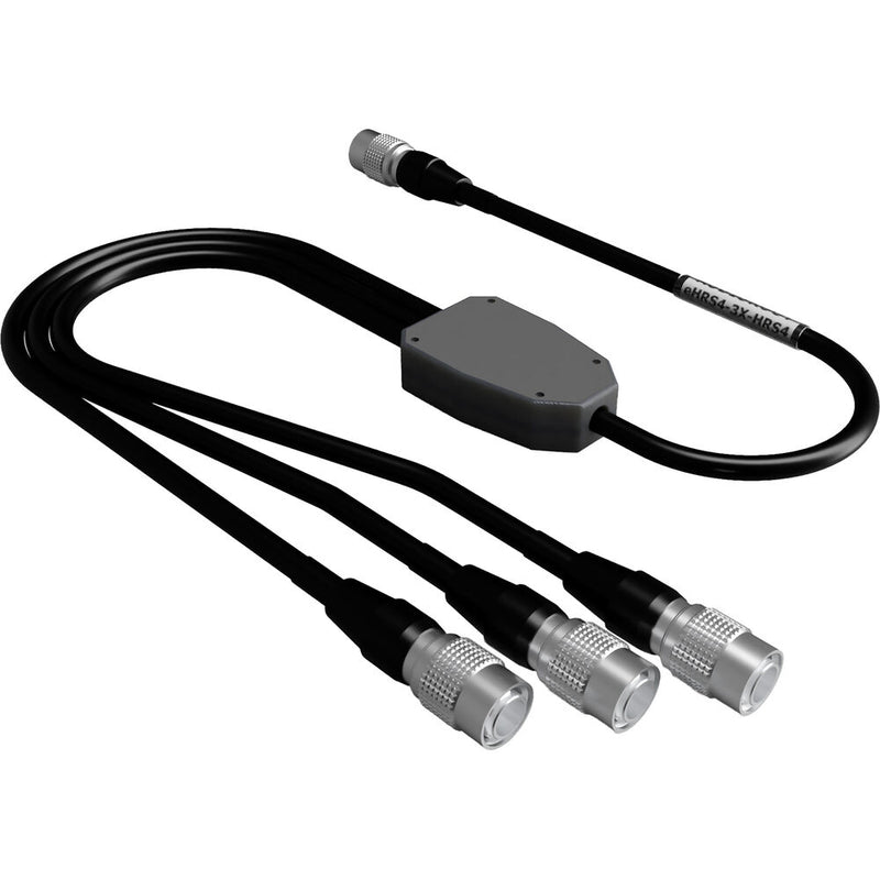 AUDIOROOT 4-Pin Hirose Male to Triple 4-Pin Male