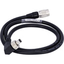 AUDIOROOT 4-Pin Hirose to Right-Angle Locking Switchcraft 760K Battery Power Cable