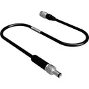 AUDIOROOT 4-Pin Hirose Male to Locking Long-Barrel Switchcraft 761K Power Cable