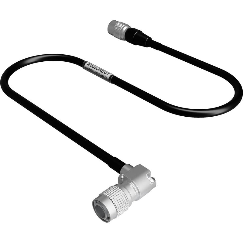 AUDIOROOT Hirose 4-Pin to Right-Angle Hirose 4-Pin Male Cable