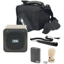 Anchor Audio MINI Pro System 1 Package with Wired Mic, Beltpack Transmitter, and Collar Mic