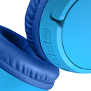 Belkin SoundForm Mini Wireless On-Ear Headphones for Kids (Gen 2, Blue)