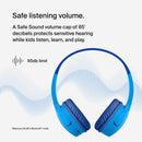 Belkin SoundForm Mini Wireless On-Ear Headphones for Kids (Gen 2, Blue)