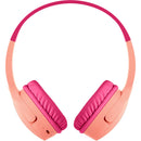 Belkin SoundForm Mini Wireless On-Ear Headphones for Kids (Gen 2, Pink)