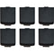 Pliant Technologies CRP-MGKIT-6PK Replacement Magnetic Battery Cover Kit for CrewCom Radio Packs (6-Pack)