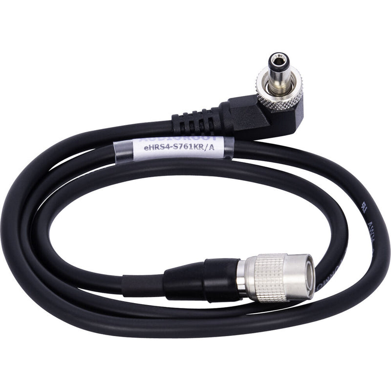 AUDIOROOT 4-Pin Hirose Male to Right-Angle Switchcraft S761K Power Cable