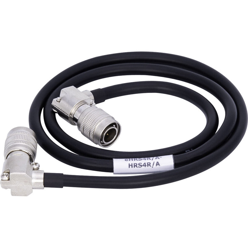 AUDIOROOT Hirose 4-Pin Male Right-Angle to Hirose 4-Pin Right-Angle Cable