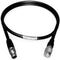 AUDIOROOT 4-Conductor Hirose 4-Pin Male to Switchcraft 4-Pin Mini XLR Female Power Cable