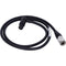 AUDIOROOT Hirose 4-Pin Male to Right-Angle Switchcraft Mini XLR Female Power Cable