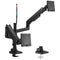 Kensington Smartfit Premium Heavy-Duty Dual Monitor Arm with Laptop Tray