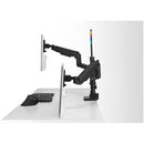 Kensington Smartfit Premium Heavy-Duty Dual Monitor Arm with Laptop Tray