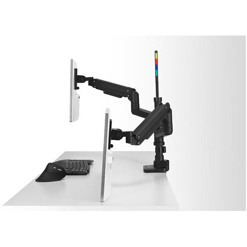 Kensington Smartfit Premium Heavy-Duty Dual Monitor Arm with Laptop Tray