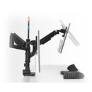 Kensington Smartfit Premium Heavy-Duty Dual Monitor Arm with Laptop Tray
