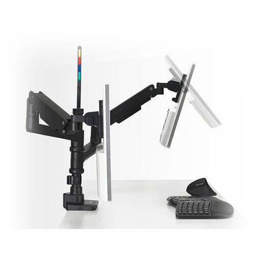 Kensington Smartfit Premium Heavy-Duty Dual Monitor Arm with Laptop Tray
