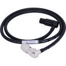 AUDIOROOT Right-Angle Hirose 4-Pin Male to Right-Angle Switchcraft TA4F Power Cable