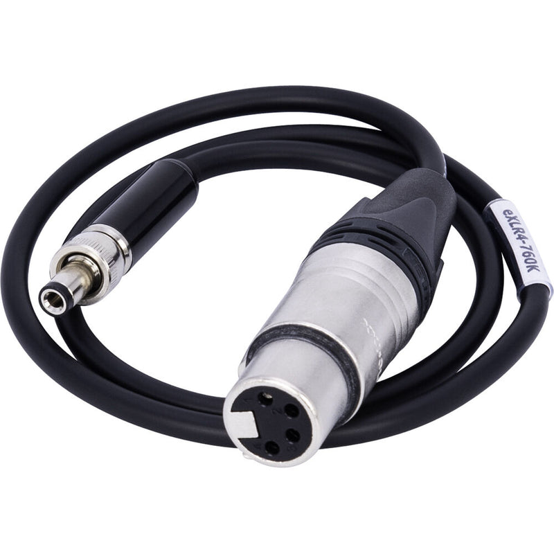 AUDIOROOT 4-Pin XLR Female to Switchcraft 760K Power Cable