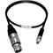 AUDIOROOT 4-Pin XLR Female to Switchcraft 760K Power Cable