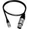 AUDIOROOT 4-Pin XLR Female to 4-Pin Hirose Male Power Cable
