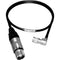 AUDIOROOT 4-Pin XLR Female to Right-Angle 4-Pin Hirose Male