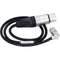 AUDIOROOT 4-Pin XLR Female to Right-Angle 4-Pin Hirose Male