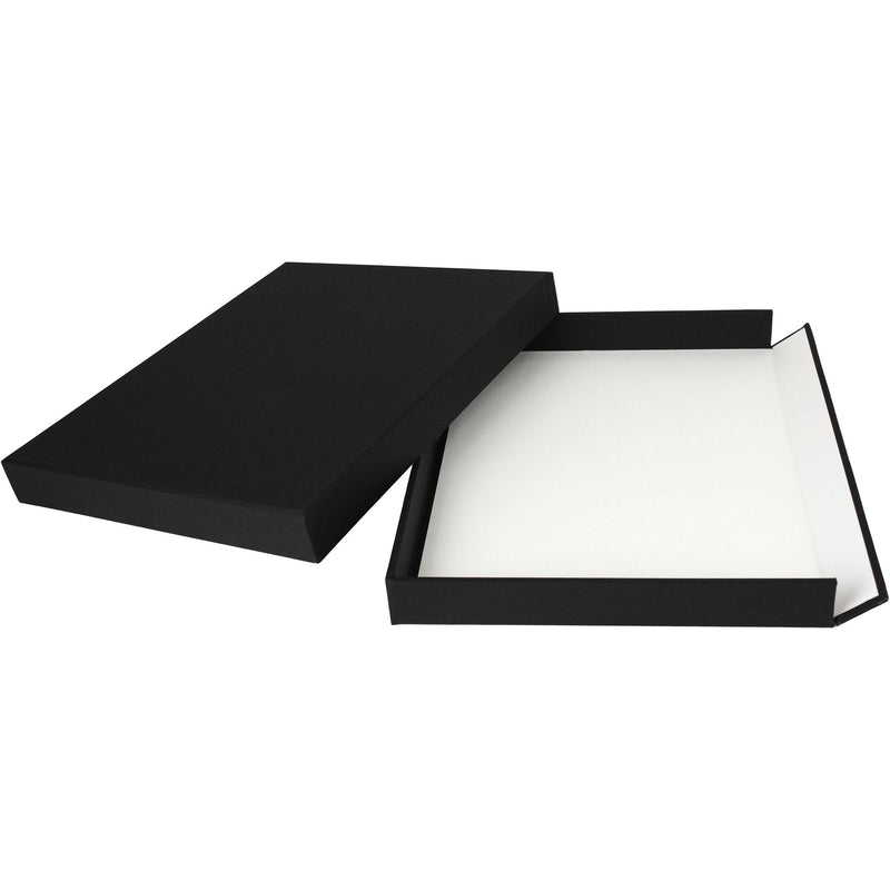 Archival Methods Museum Drop Front Box (11.5 x 14.5 x 1.5", Black)