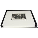 Archival Methods Museum Drop Front Box (11.5 x 14.5 x 1.5", Black)