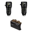 DZOFilm Tango 18-90mm & 65-280mm T2.9 S35 Zoom Lenses with Servo Kit