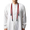 Artisan & Artist Ayatake Gradation Silk Cord Strap (Red, 46")