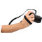 Artisan & Artist Sasanami Silk Strap (Black/Black, 47.2")