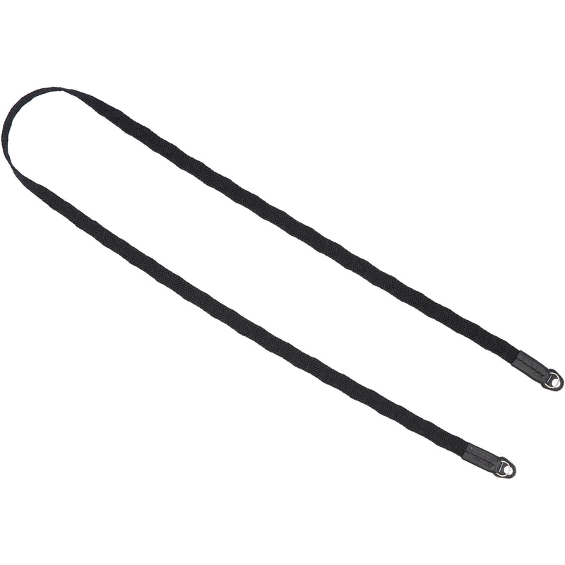Artisan & Artist Sasanami Silk Strap (Black/Black, 47.2")