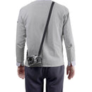 Artisan & Artist ACAM-100AA Slim and Soft Cloth Camera Strap (Black)