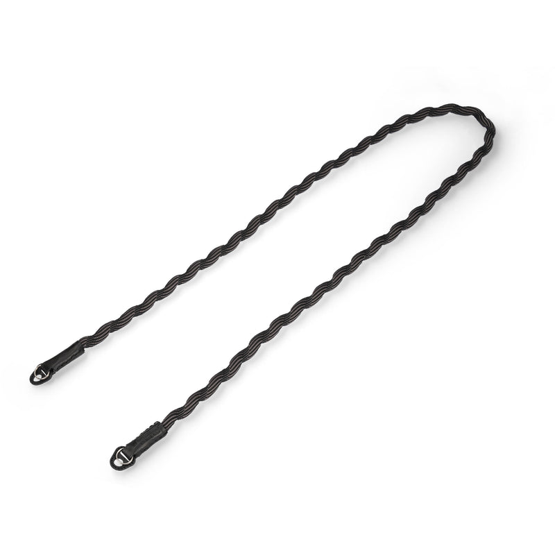 Artisan & Artist Spiral Cord Strap (Black/Gray, 47.2")