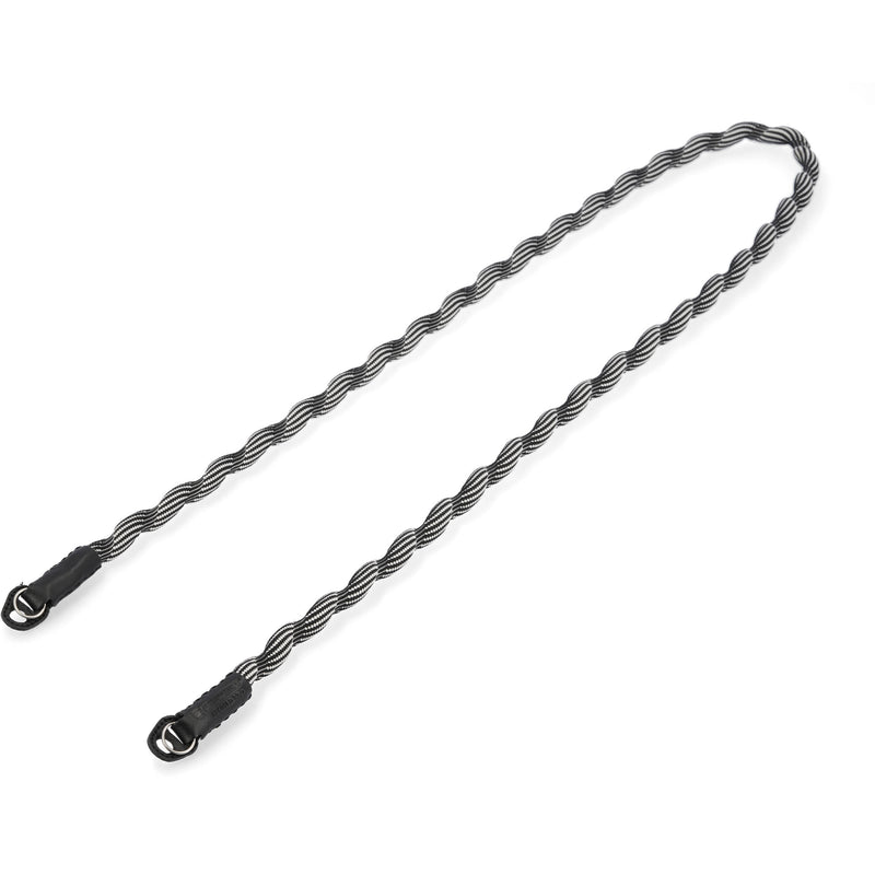 Artisan & Artist Spiral Cord Strap (Black/White, 47.2")