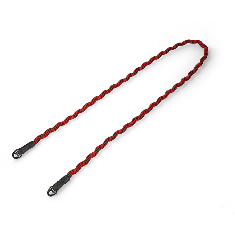 Artisan & Artist Spiral Cord Strap (Red/Black, 47.2")