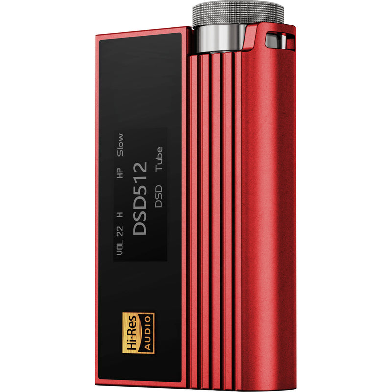 iBasso Nunchaku Hi-Res Portable USB Tube DAC and Amp (Red)