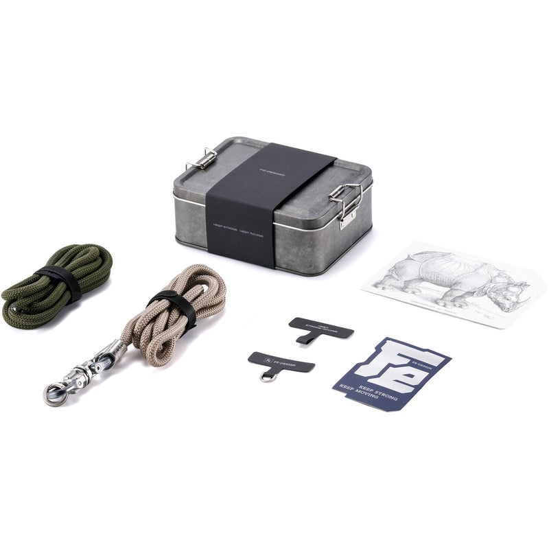 Tilta Fe Lanyard and Buckle Kit (7mm, Silver, Green, and Beige)