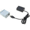 GyroVu USB to Olympus BLX1 Dummy Battery Adapter Cable with 3.1A USB Power Supply (40")