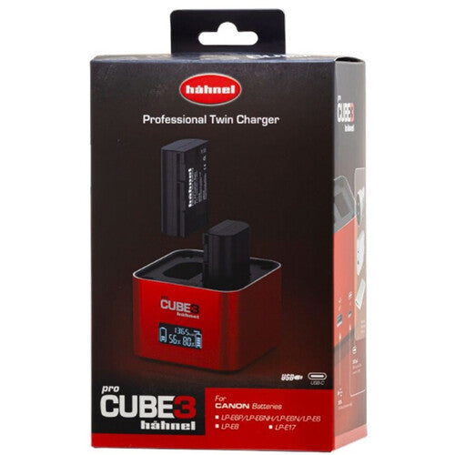 hahnel ProCube3 Charger for Select Canon Batteries