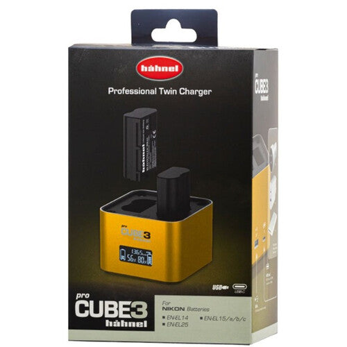 hahnel ProCube3 Charger for Select Nikon Batteries