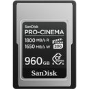 SanDisk 960GB PRO-CINEMA CFexpress Type A Memory Card