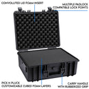 DCB Cases Element 4795F Waterproof Utility Case with Foam