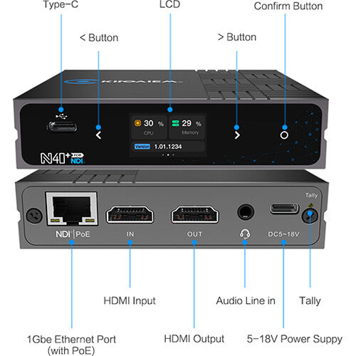 Kiloview N40 Plus UHD 4K HDMI / NDI Bidirectional Converter